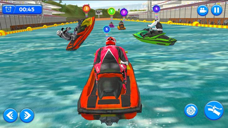 Jet Ski Speed: Boat Race Games游戏截图