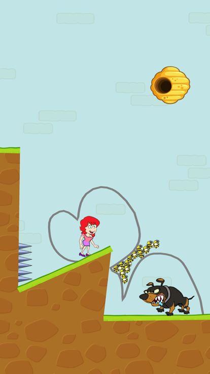 Rescue Girl - Draw To Save游戏截图