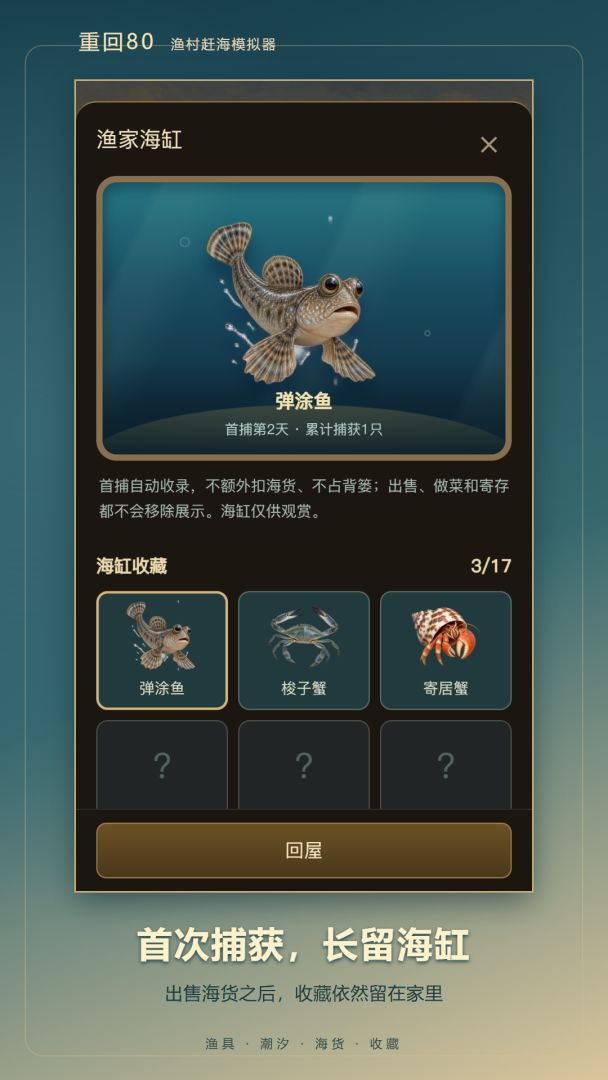 重回80:渔村赶海模拟器游戏截图