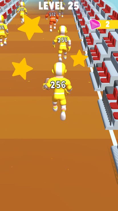 2048 Rugby游戏截图