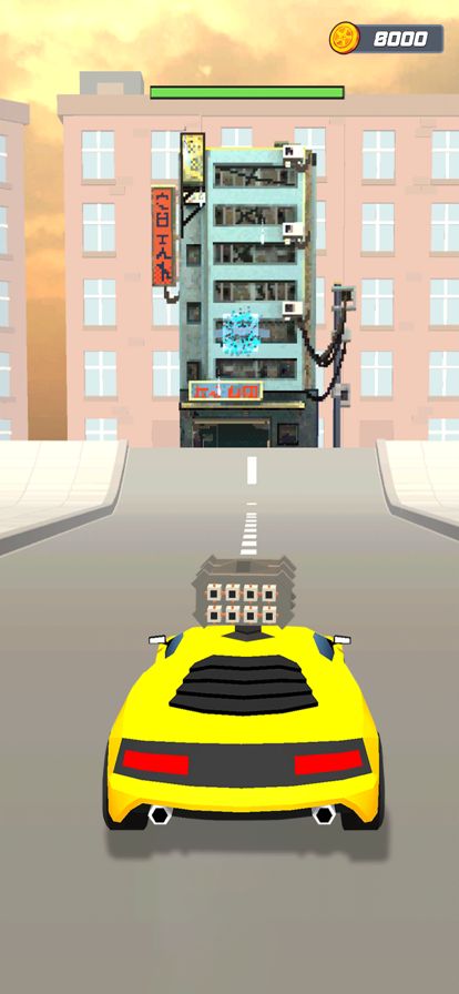Car vs Blocky Monster 3D游戏截图