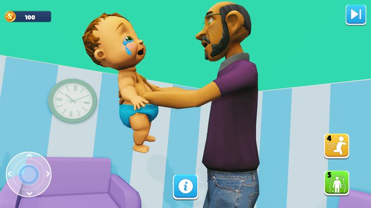 隐藏 和 寻找 寻找 爸爸 游戏游戏截图