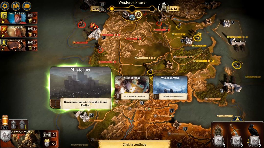 A Game of Thrones: The Board Game - Digital Edition游戏截图