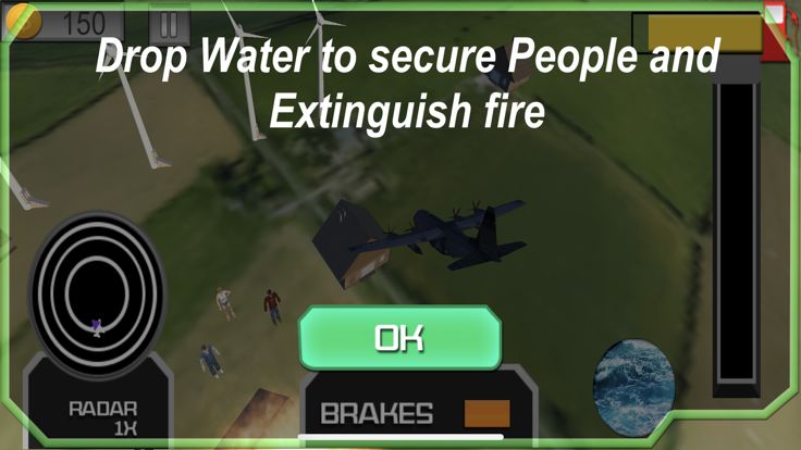 去飞机飞行员飞行模拟器 3d：城市飞机飞行游戏游戏截图