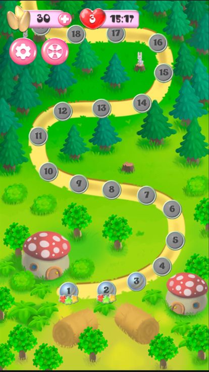 Rabit Match Three游戏截图