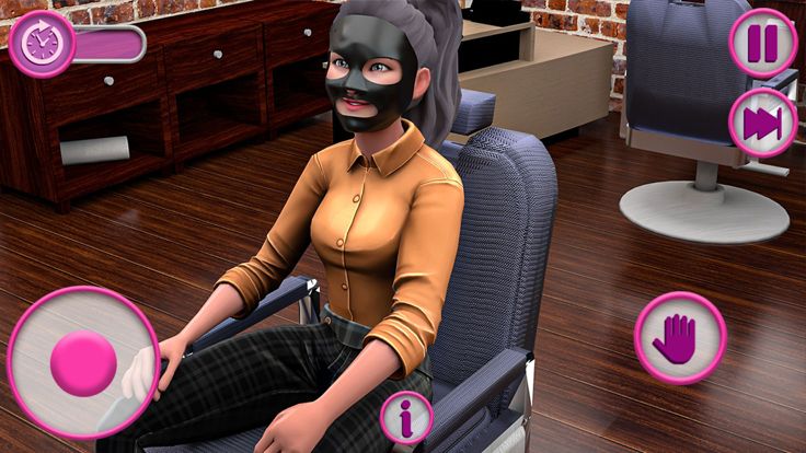 装扮美发沙龙游戏截图