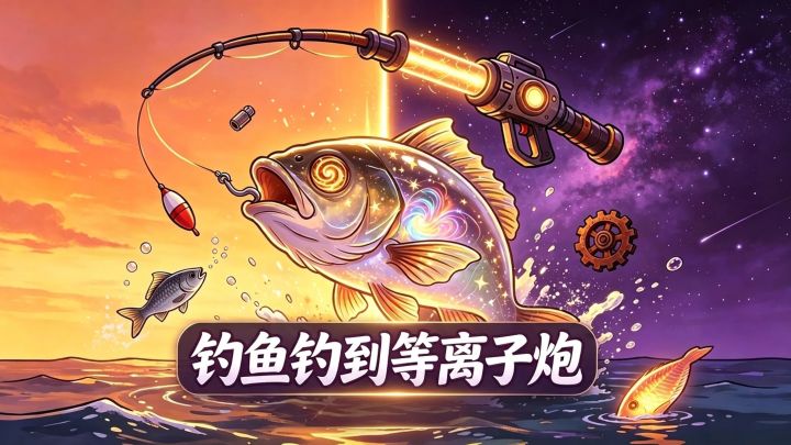 钓鱼钓到等离子炮 封面