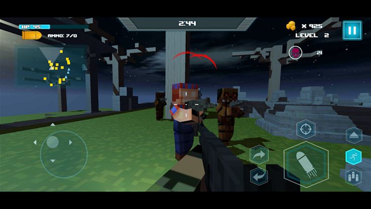 Block Pizza Five Nights游戏截图