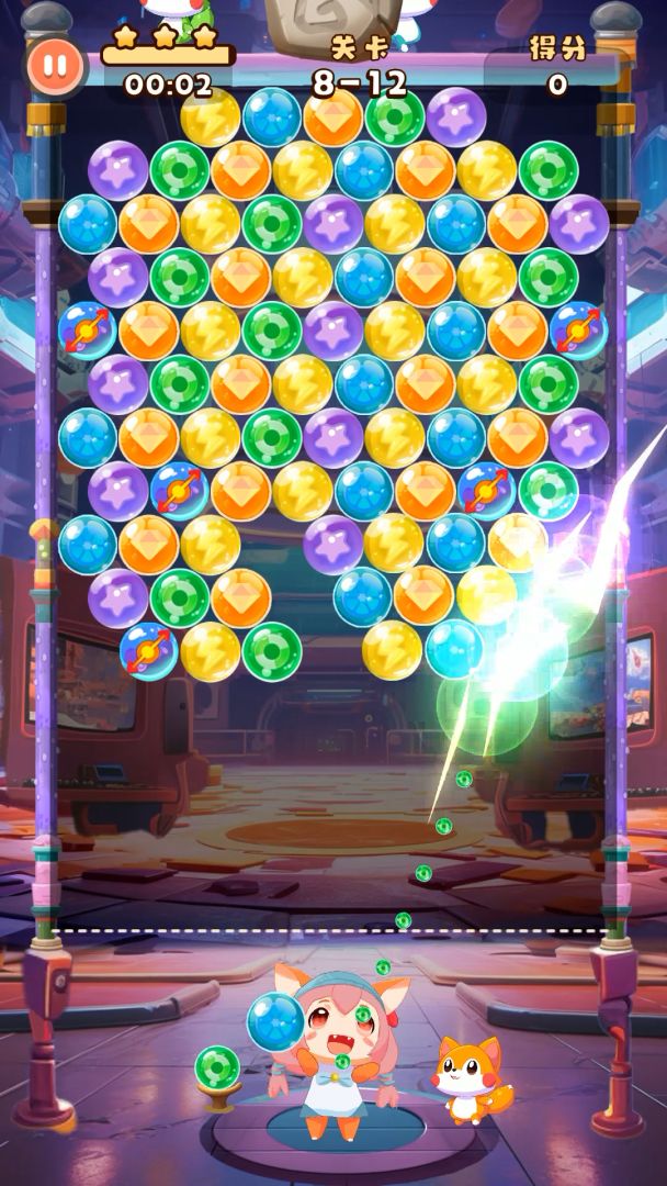 泡泡小狐游戏截图
