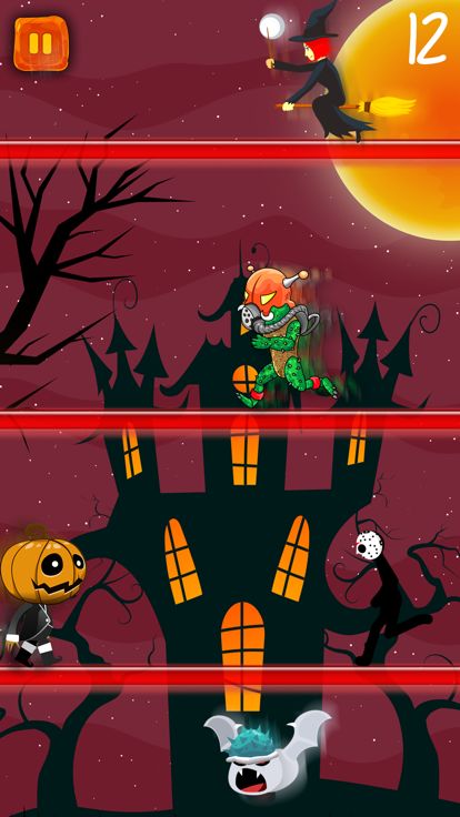 Stickman Survival – Scary Jump游戏截图