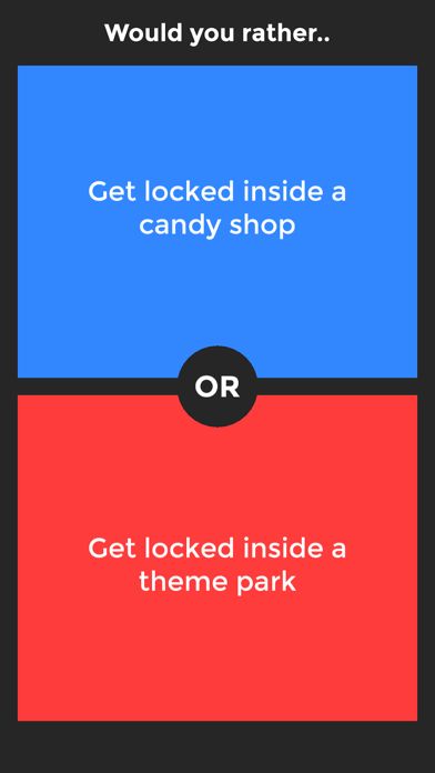Either - You Would Rather?!游戏截图