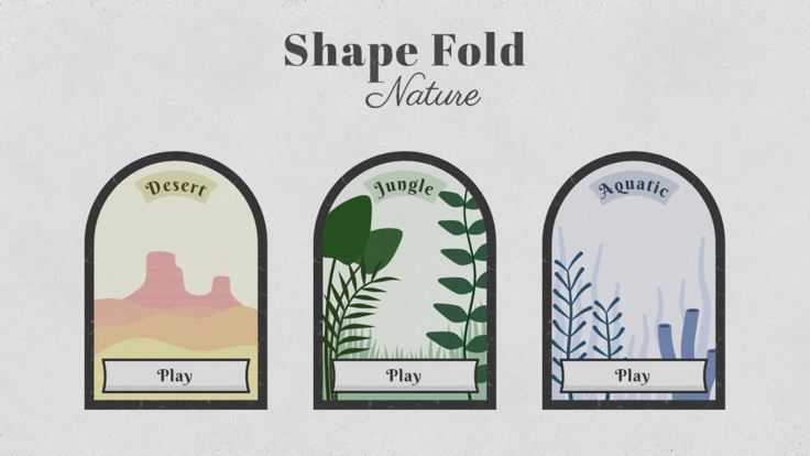 Shape Fold Nature游戏截图