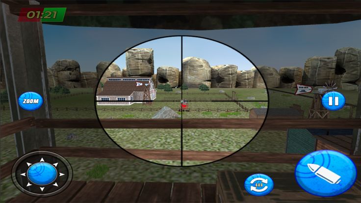 Sniper Animal Hunting Game 3D游戏截图