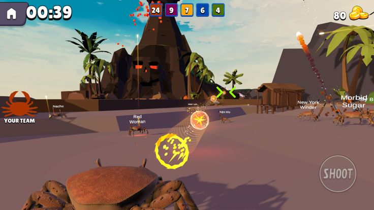 CRAB BATTLE CHAMPIONS GAME游戏截图