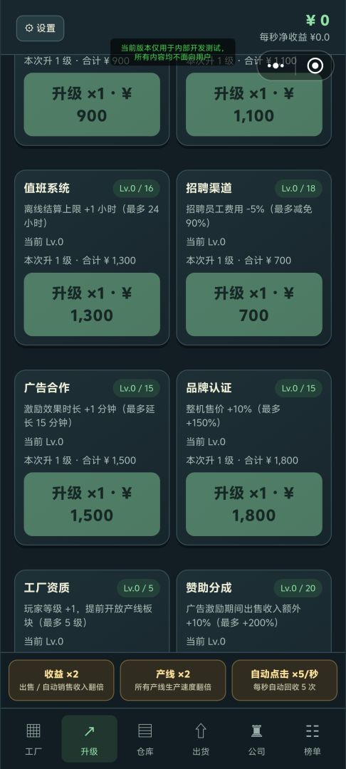 目标：打造电脑制造帝国游戏截图
