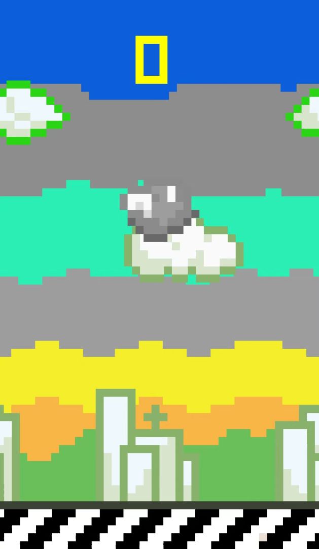 像素小鸟游戏截图