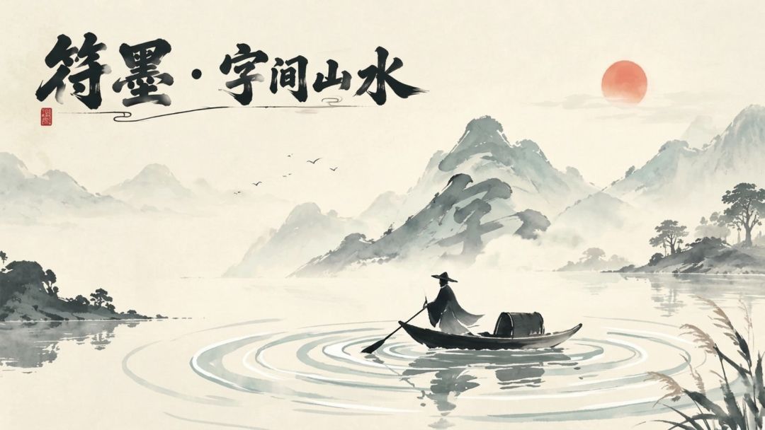 符墨-字间山水