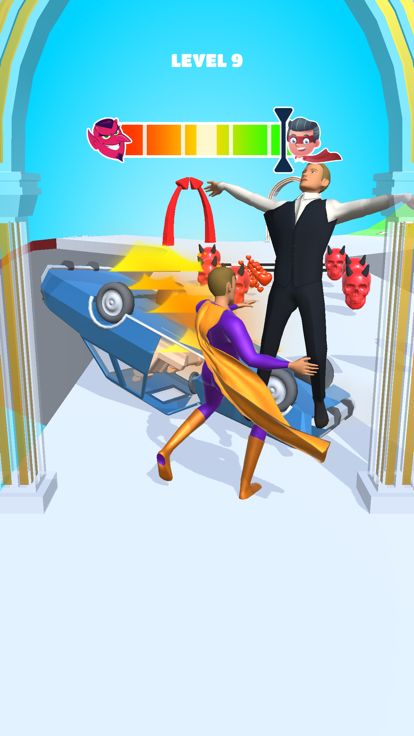 Villain Hero Run游戏截图