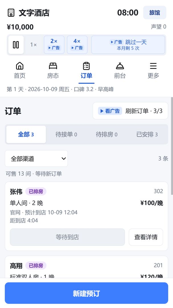 酒店大亨游戏截图