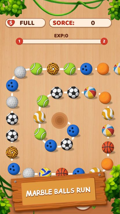 Marble Balls Run游戏截图