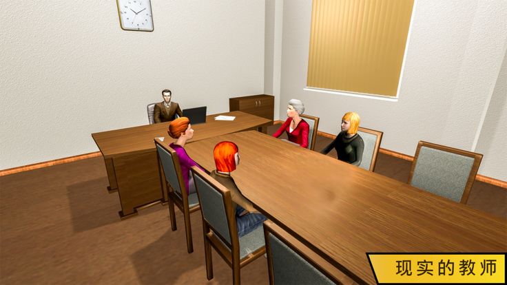 虚拟学校女孩模拟器2021动漫学校爱情故事游戏游戏截图