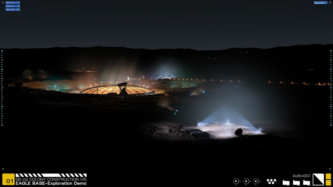 Project Eagle: A 3D Interactive Mars Base游戏截图