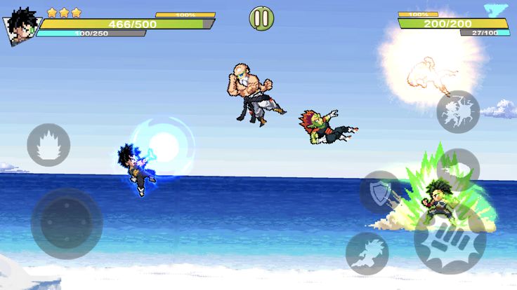 Dragon Warrior: Pixel Fighting游戏截图