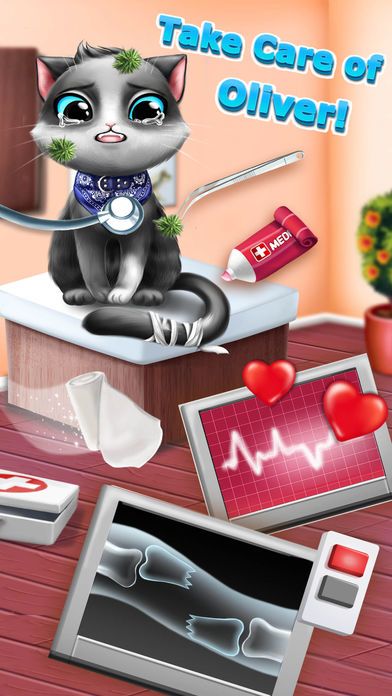 Sweet Baby Girl Cat Shelter – No Ads游戏截图