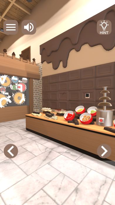 Room Escape: Chocolate Cafe游戏截图