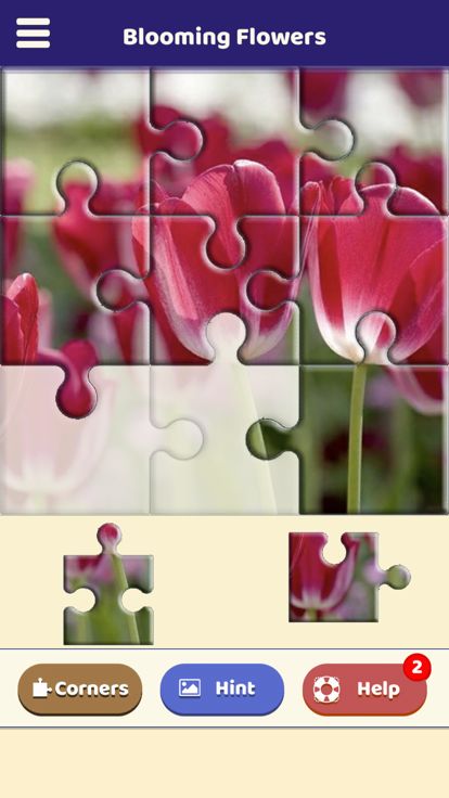 Blooming Flowers Puzzle游戏截图