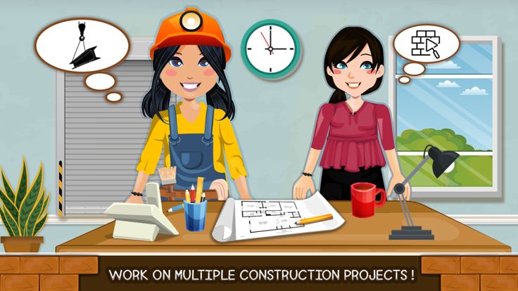 建设者建设的女孩游戏截图