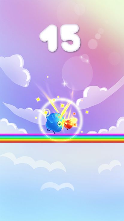 跳跳跳-挑战你的反应游戏截图