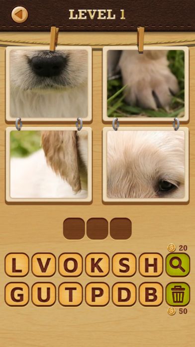 4 Pics Puzzle: Guess 1 Word游戏截图