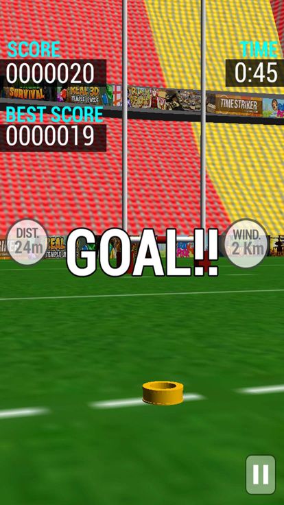 Rugby World Cup Kicks游戏截图