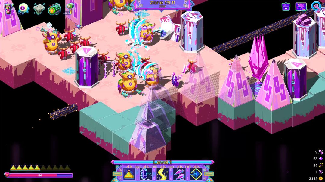 Neon Spellstorm游戏截图