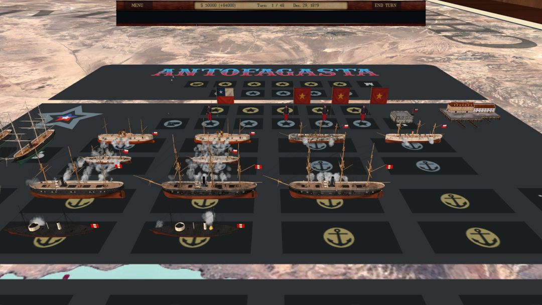 Ironclads 2: War of the Pacific游戏截图