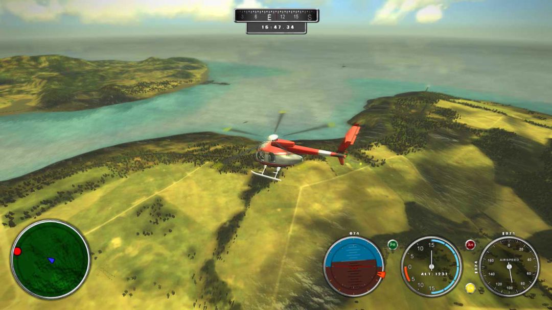 Helicopter Simulator 2014: Search and Rescue游戏截图