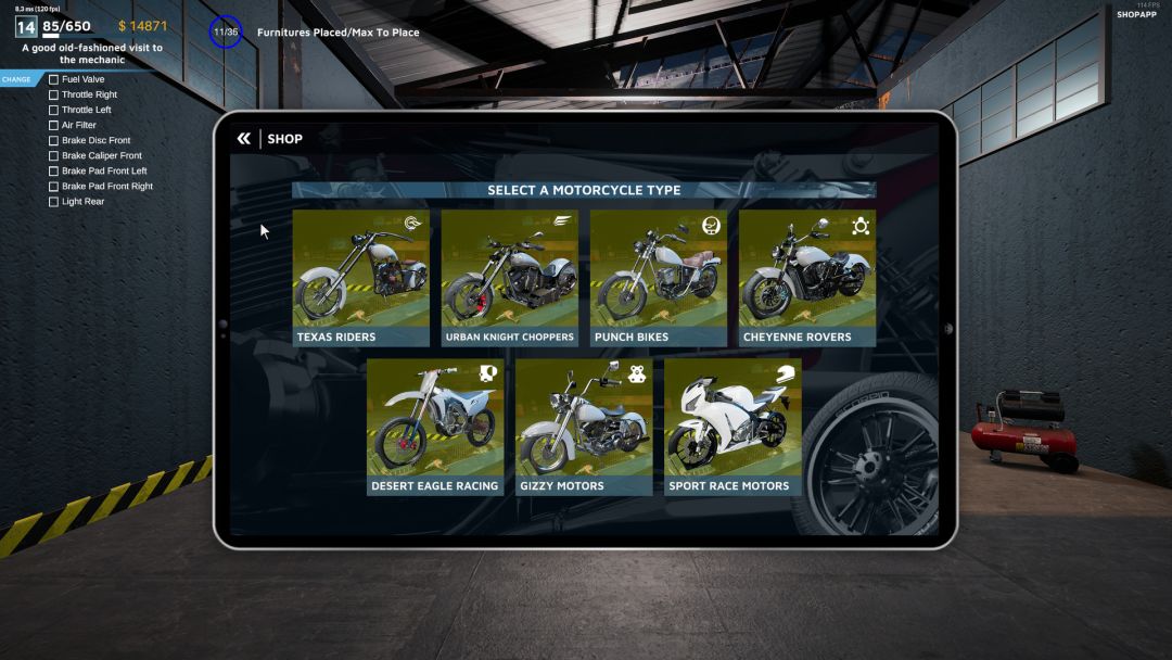 Motorcycle Mechanic Simulator 2021游戏截图