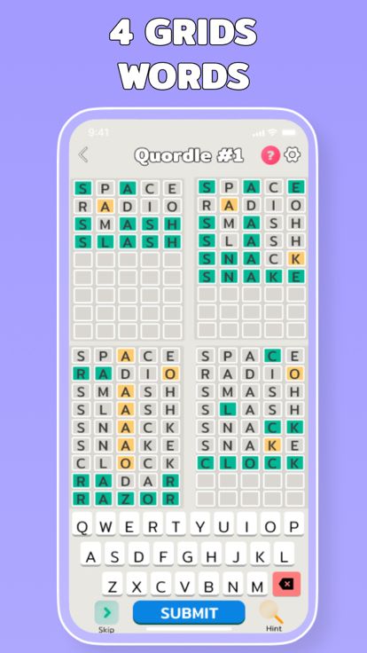 Quordle.com ™游戏截图