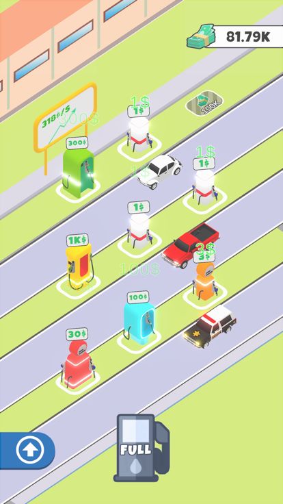 Gas Station Merge游戏截图