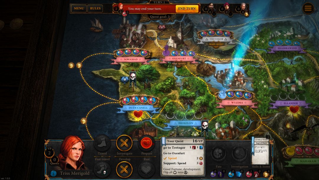 The Witcher Adventure Game游戏截图