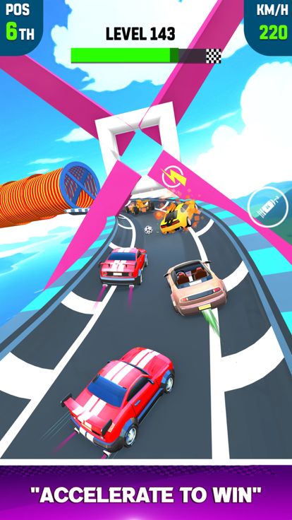 Sky Race 3D Car Racing Games游戏截图