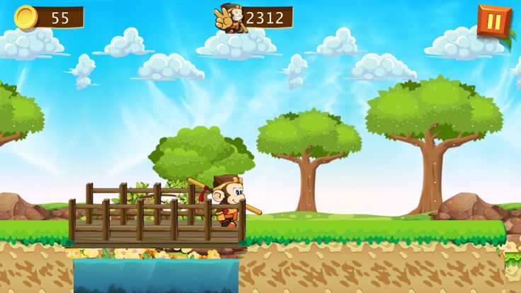 Monkey King - Jungle Adventure游戏截图