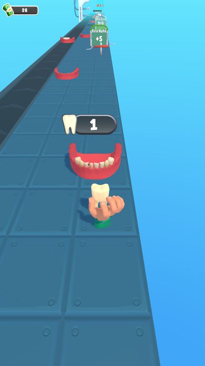 Teeth Rush 3D游戏截图