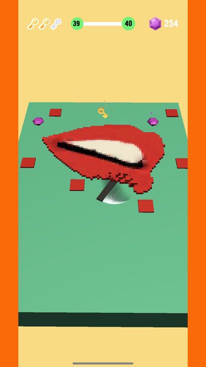 PIXEL CUTTING ASMR SATISFYING游戏截图