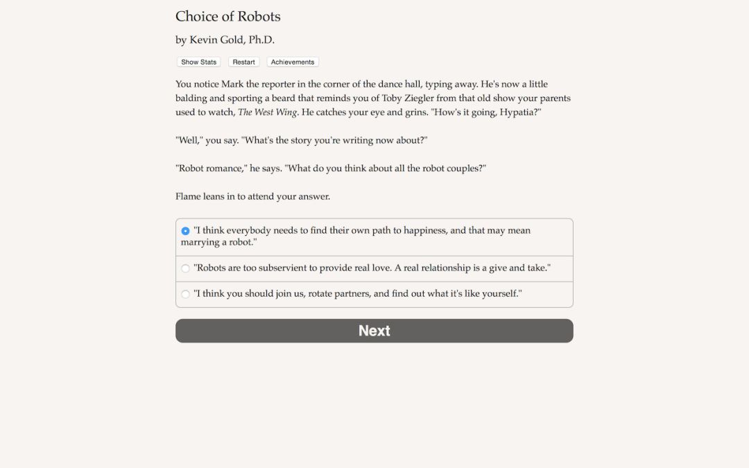 Choice of Robots游戏截图
