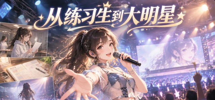 从练习生到大明星 封面