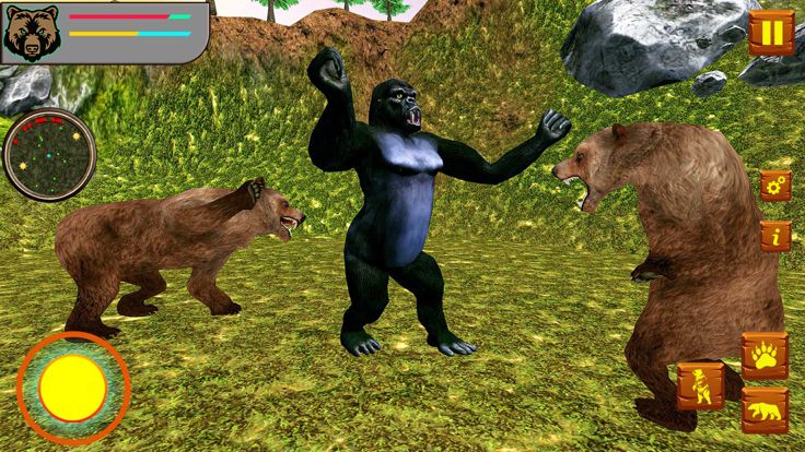 Bear Simulator Wild Animal游戏截图