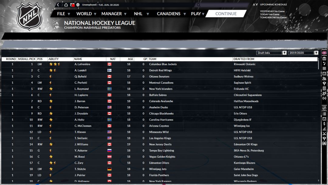 Franchise Hockey Manager 6游戏截图