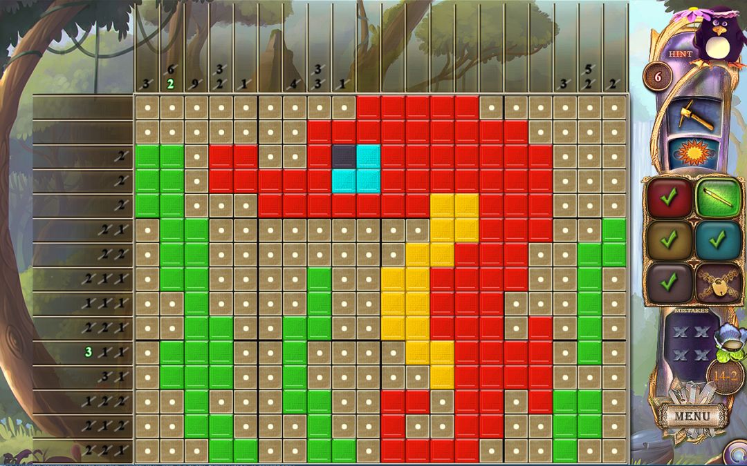 Fantasy Mosaics 27: Secret Colors游戏截图